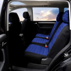 Housse De Protection Pour Siège Voiture Noir Et Bleu -Housse Moderne Magasin housse de protection pour siege voiture housse moderne 4