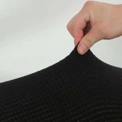 Housse Pour Fauteuil Crapaud Jacquard Noir 5 Housse Pour Fauteuil Crapaud Jacquard Noir -Housse Moderne Magasin housse extensible pour fauteuil crapaud housse moderne 6