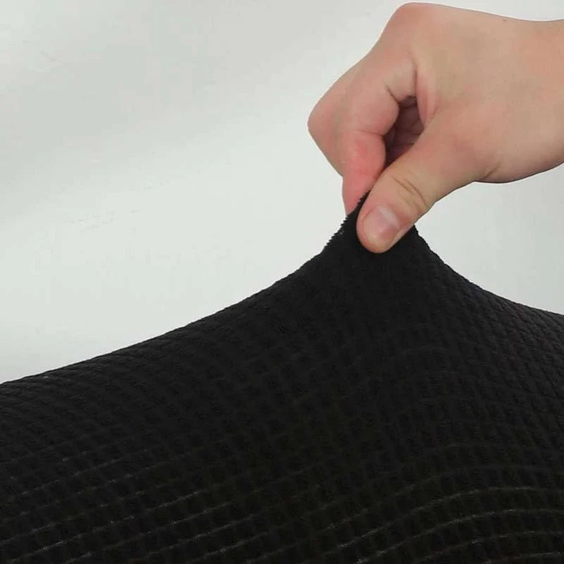 Housse Pour Fauteuil Crapaud Jacquard Noir Housse Pour Fauteuil Crapaud Jacquard Noir -Housse Moderne Magasin housse extensible pour fauteuil crapaud housse moderne 6