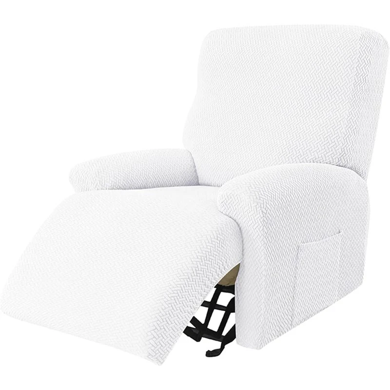 Housse de Fauteuil Relax Blanc Housse De Fauteuil Relax Blanc -Housse Moderne Magasin housse extensible pour fauteuil relax electrique housse moderne 1