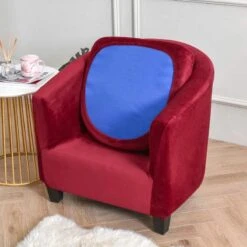 Housse Pour Fauteuil Cabriolet Rouge Velours 5 Housse Pour Fauteuil Cabriolet Rouge Velours -Housse Moderne Magasin housse fauteuil conforama housse moderne 4