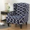 Housse Fauteuil Crapaud Brune Bleu Marine -Housse Moderne Magasin housse fauteuil crapaud but housse moderne