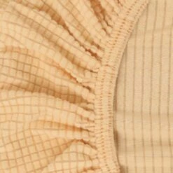 Housse Pour Fauteuil Crapaud Jacquard Bisque -Housse Moderne Magasin housse fauteuil crapaud housse moderne 2