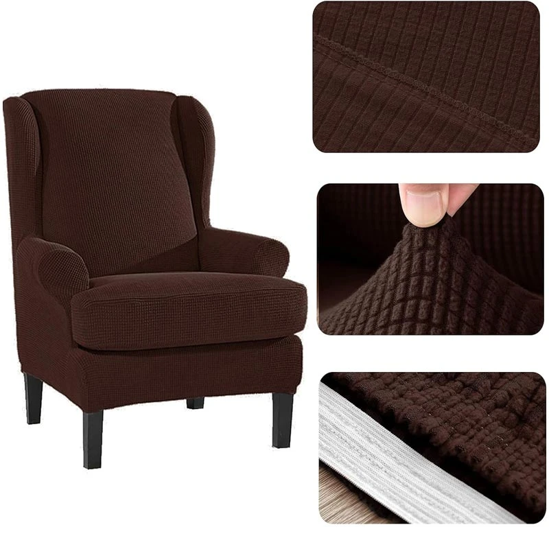 Housse Pour Fauteuil Crapaud Jacquard Marron Housse Pour Fauteuil Crapaud Jacquard Marron -Housse Moderne Magasin housse fauteuil crapaud ikea housse moderne 3