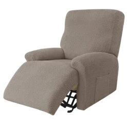 Housse De Fauteuil Relax Kaki -Housse Moderne Magasin housse fauteuil relaxation extensible housse moderne 1