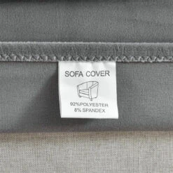 Housse Pour Fauteuil Cabriolet Gris Velours -Housse Moderne Magasin housse pour cabriolet housse moderne 4