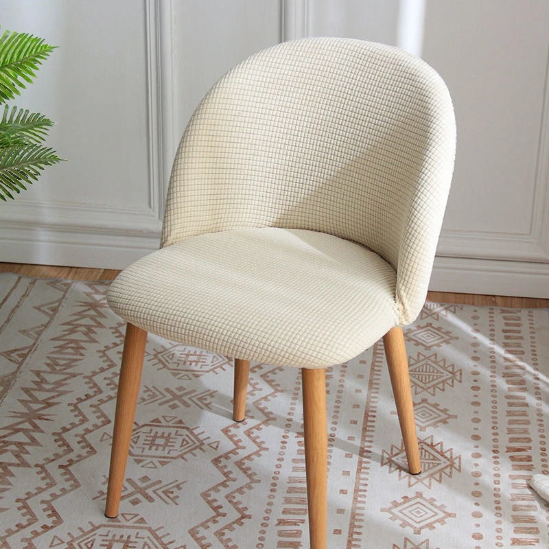 Housse Pour Chaise Scandinave Jacquard Beige Housse Pour Chaise Scandinave Jacquard Beige -Housse Moderne Magasin housse pour chaise scandinave jacquard beige housse moderne