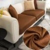Housse Pour Coussin D'Assise De Canapé Marron 1 Housse Pour Coussin D'Assise De Canapé Marron -Housse Moderne Magasin housse pour coussin dassise de canape marron housse moderne