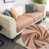 Housse Pour Coussin D'Assise De Canapé Saumon -Housse Moderne Magasin housse pour coussin dassise de canape saumon housse moderne