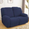 Housse Pour Fauteuil Relax Vellora Bleu Marine -Housse Moderne Magasin housse pour fauteuil relax conforama housse moderne