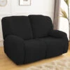 Housse Pour Fauteuil Relax Vellora Noir 1 Housse Pour Fauteuil Relax Vellora Noir -Housse Moderne Magasin housse pour fauteuil releveur electrique housse moderne