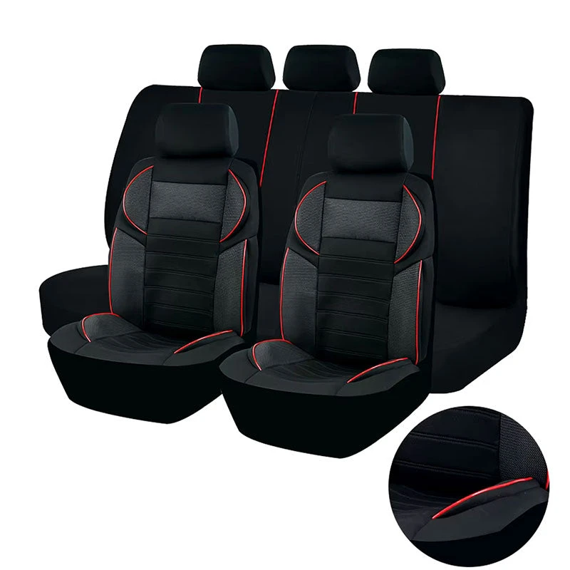 Housse Pour Siège De Voiture Noir et Rouge Housse Pour Siège De Voiture Noir Et Rouge -Housse Moderne Magasin housse pour siege de voiture housse moderne