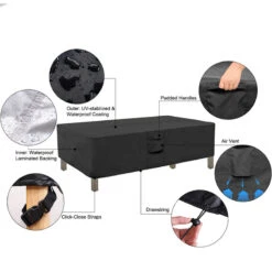 Housse De Protection Pour Salon De Jardin Noire 7 Housse De Protection Pour Salon De Jardin Noire -Housse Moderne Magasin housse protection salon de jardin housse moderne 5