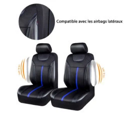 Housse Universelle Siège Auto Noir Et Bleu -Housse Moderne Magasin housse universelle siege auto housse moderne 12