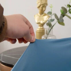 Housse De Fauteuil Cabriolet En Cuir PU Bleu Ciel 6 Housse De Fauteuil Cabriolet En Cuir PU Bleu Ciel -Housse Moderne Magasin housses fauteuils cabriolet housse moderne 4