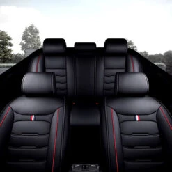 Housses Pour Sièges De Voitures Noir Et Rouge 4 Housses Pour Sièges De Voitures Noir Et Rouge -Housse Moderne Magasin housses pour sieges de voitures housse moderne 2