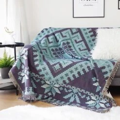 Jeté De Canapé Isha -Housse Moderne Magasin plaid canape grande taille housse moderne 3