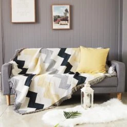 Jeté De Canapé Scandinave