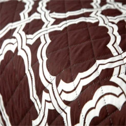 Protège Canapé Mosaïque Marron 4 Protège Canapé Mosaïque Marron -Housse Moderne Magasin protege canape 3 places housse moderne 5